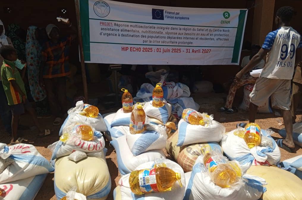 UNIJED Afrique et OXFAM aux côtés de 491 familles à Gorom-Gorom et Markoye